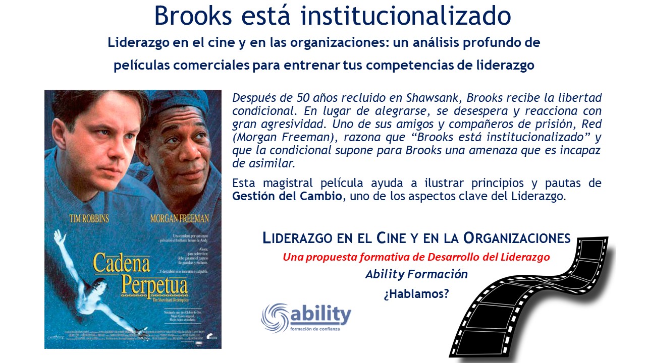 Ability Formación Días de cine - Brooks está institucionalizado